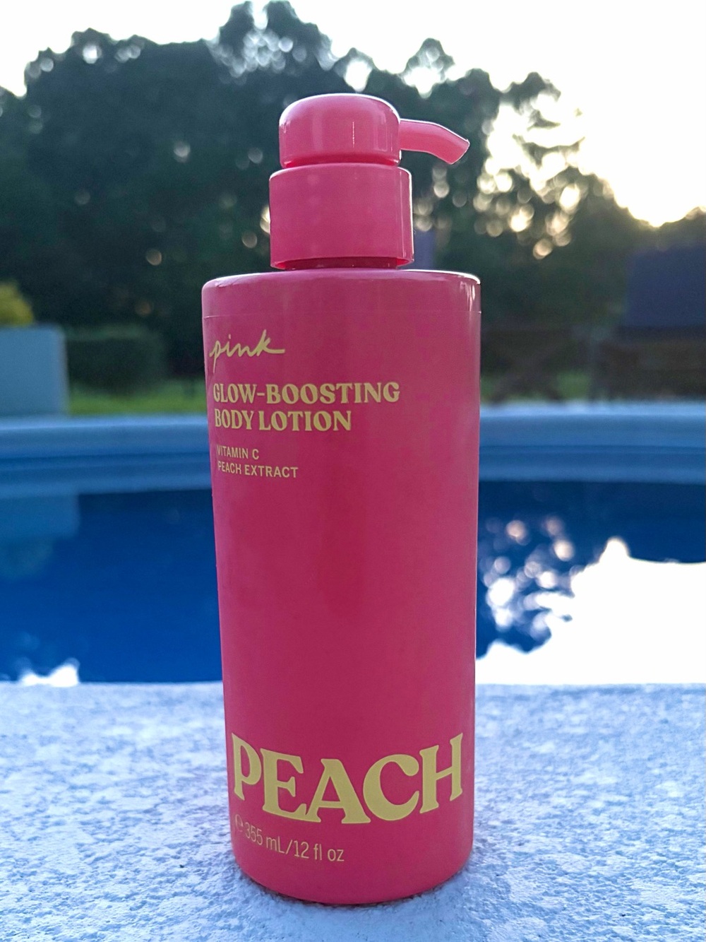 PINK Victoria’s Secret - 12oz PEACH - Glow Boosting Body Lotion - Picture 8 of 11
